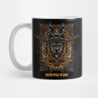 Fortune Favors the Brave Mug